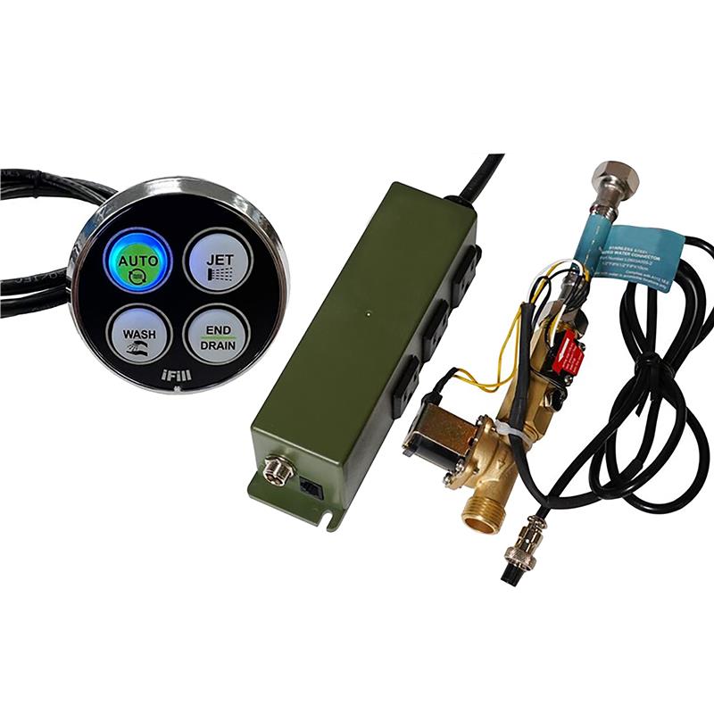 Fill 6 - Master Control Box, Ikey Pad, Solenoid Control Valve, Braided Hose - Complete Ifill Kit