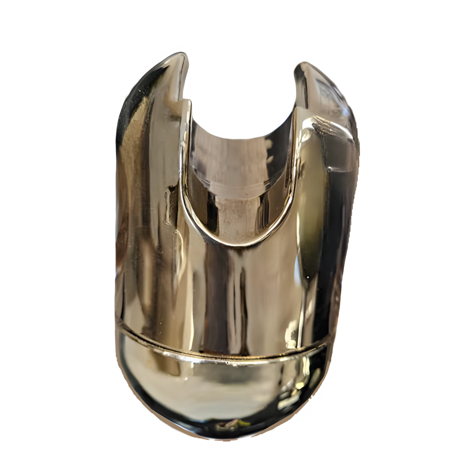 Extended Shower Holder W/Rubber Gasket and Brass Ring for Lenox MX Spa – Gold And Chrome Color