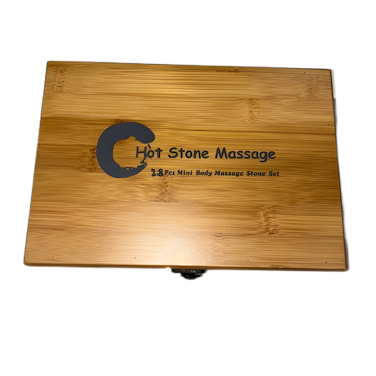 H28TC – 28-Piece Mini Massage Stone Set – Natural Basalt Hot Stones for Spa & Therapy Use