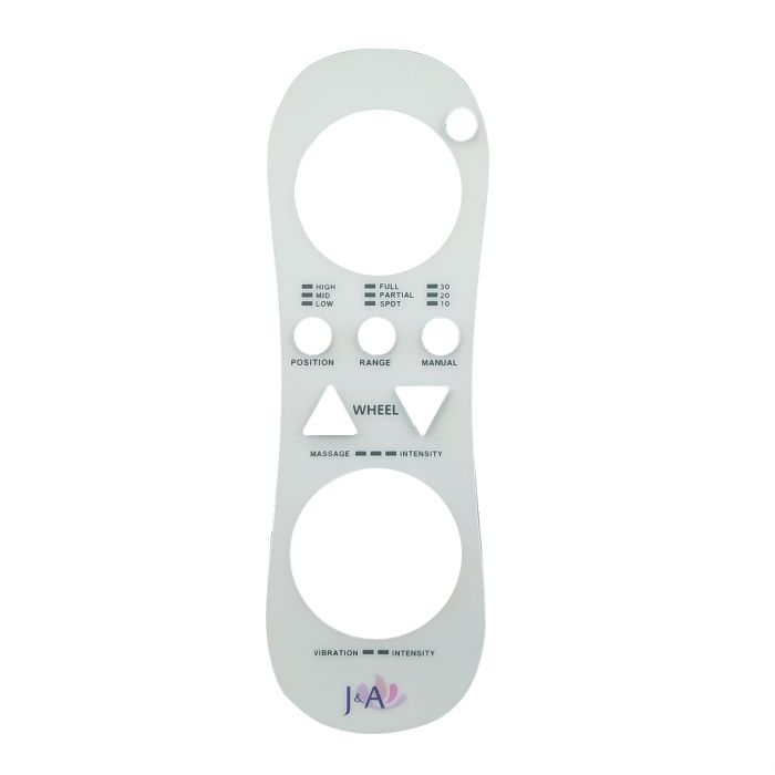 Sticker for Toepia GX, PT9F, and ELX Remote Controls - Durable, Easy-to-Apply for Enhanced Remote