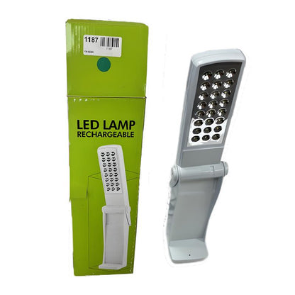 8W LED Rechargeable Nail Lamp – White – 2LB, Compact Size (4x5x13 Inches)