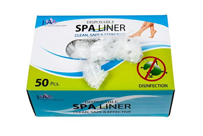 Caja de revestimiento desechable universal para pedicura y spa: revestimiento duradero, resistente al agua y fácil de limpiar para mayor higiene