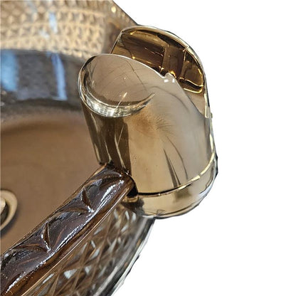 Extended Shower Holder W/Rubber Gasket and Brass Ring for Lenox MX Spa – Gold And Chrome Color