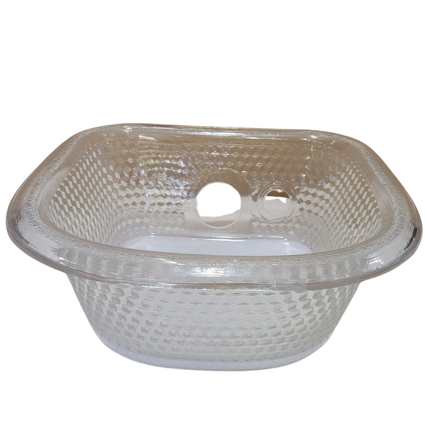 Empress XO Resin Pedicure Spa Bowl with Drain & Jet Hole – Durable Replacement Bowl