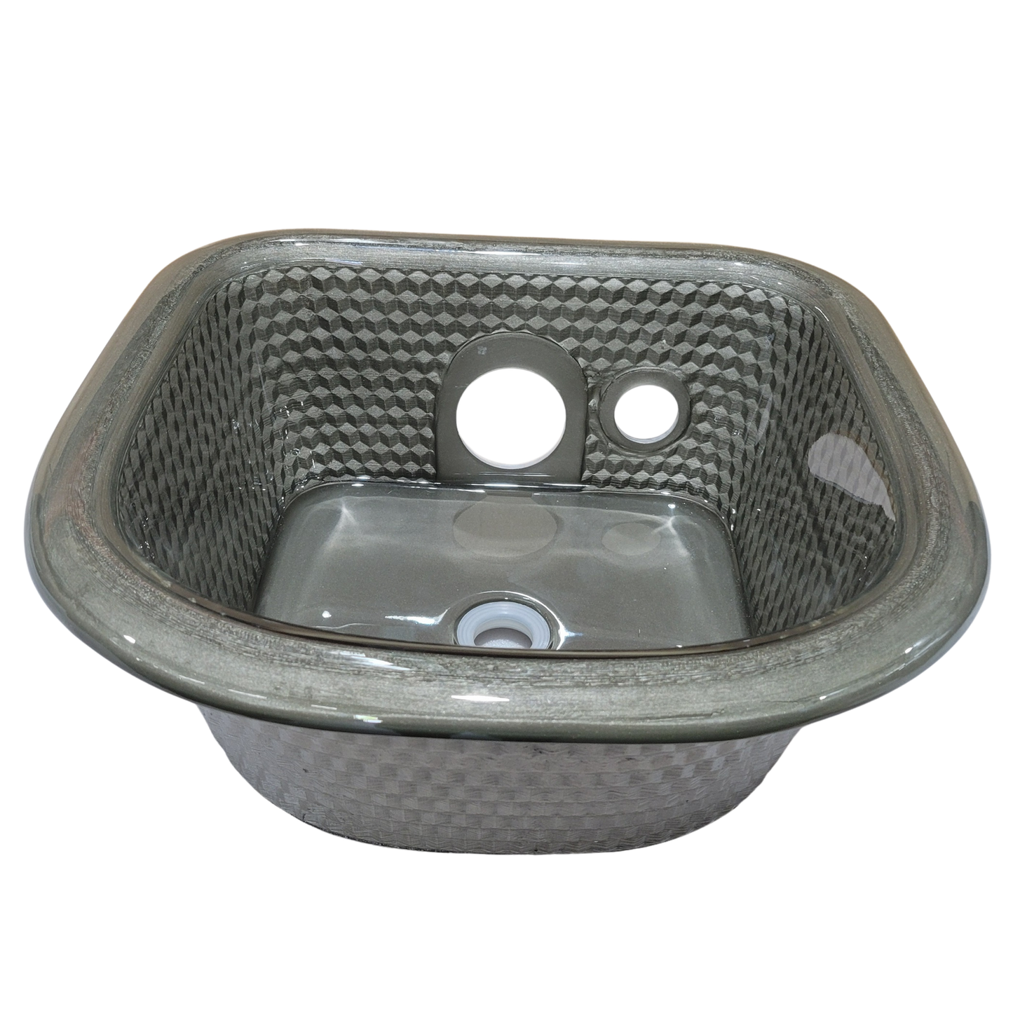 Empress XO Resin Pedicure Spa Bowl with Drain & Jet Hole – Durable Replacement Bowl