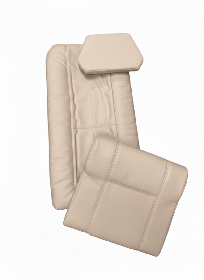 Petra RMX/Lenox Chair Set Cover with Embossed Logo – Includes Pillow, Backrest Cover and Cushion