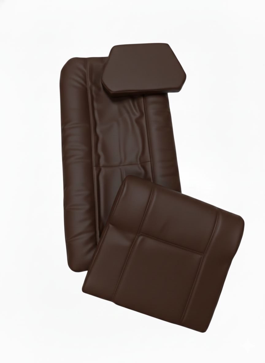 Petra RMX/Lenox Chair Set Cover with Embossed Logo – Includes Pillow, Backrest Cover and Cushion