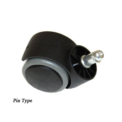 Caster/Wheel for Euro Stool - Pin Type - Premium Quality, Durable and Smooth Operation