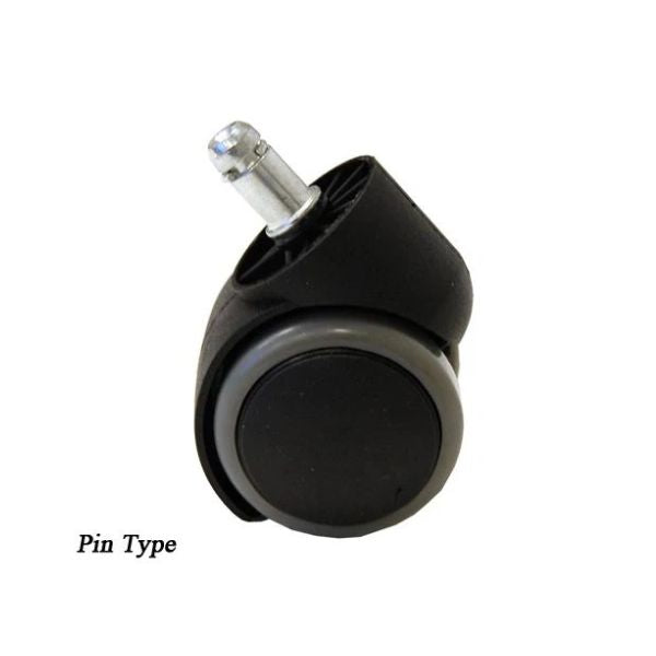 Caster/Wheel for Euro Stool - Pin Type - Premium Quality, Durable and Smooth Operation