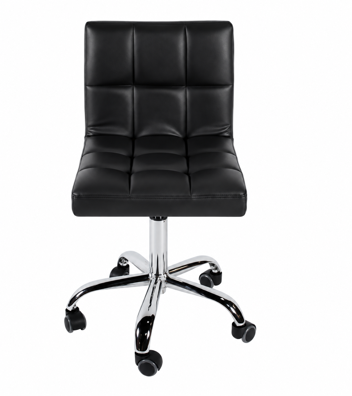 Cookie Technician Stool Chair - Adjustable Height Lever and Silent Easy Roll Caster