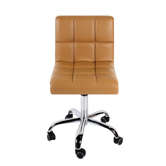 Cookie Technician Stool Chair - Adjustable Height Lever and Silent Easy Roll Caster