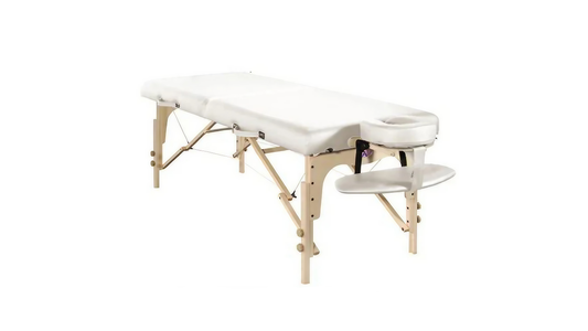 Portable Massage Table with PU Upholstery - High in Comfort and Durability