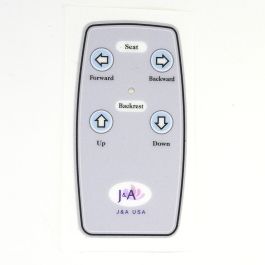 High-Quality, Durable, and Easy to Apply - Perfect Fit for Recline/Slide Remote Controllers