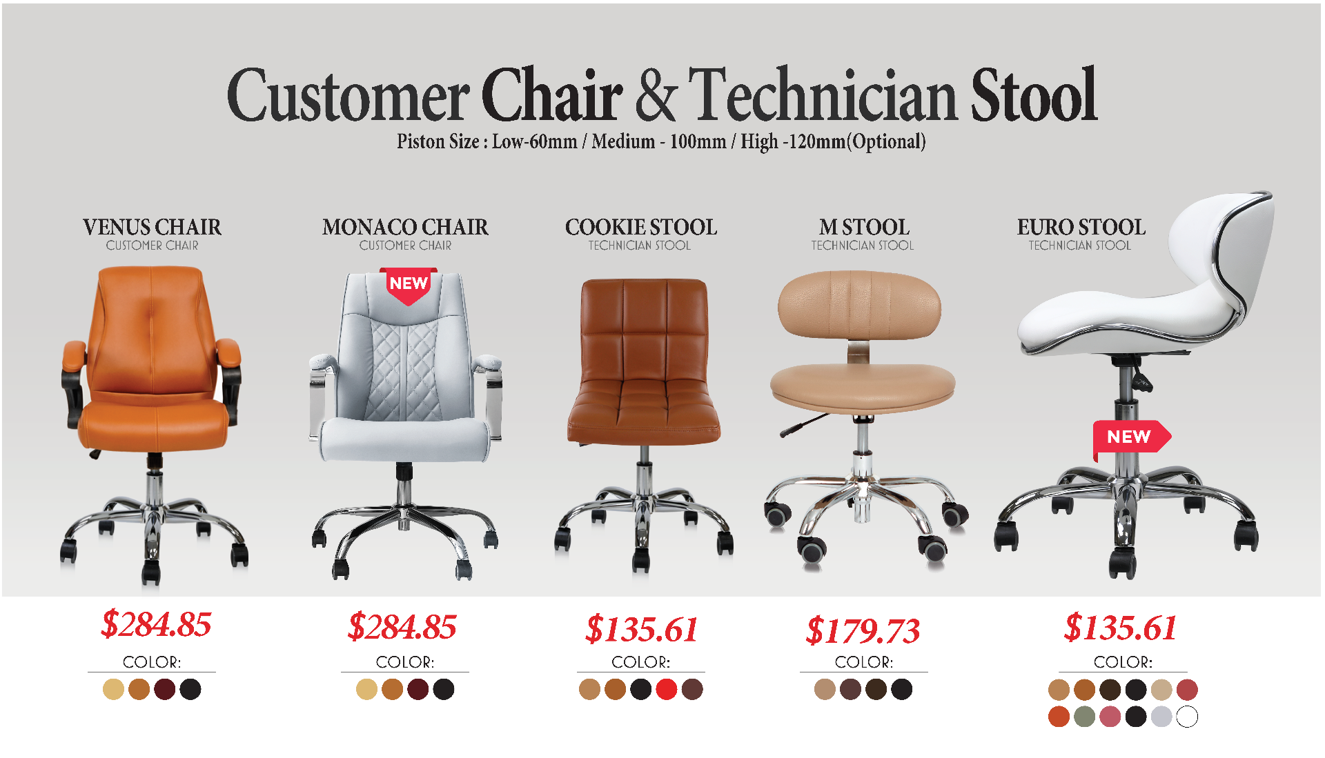 Techincian and Customer chair
