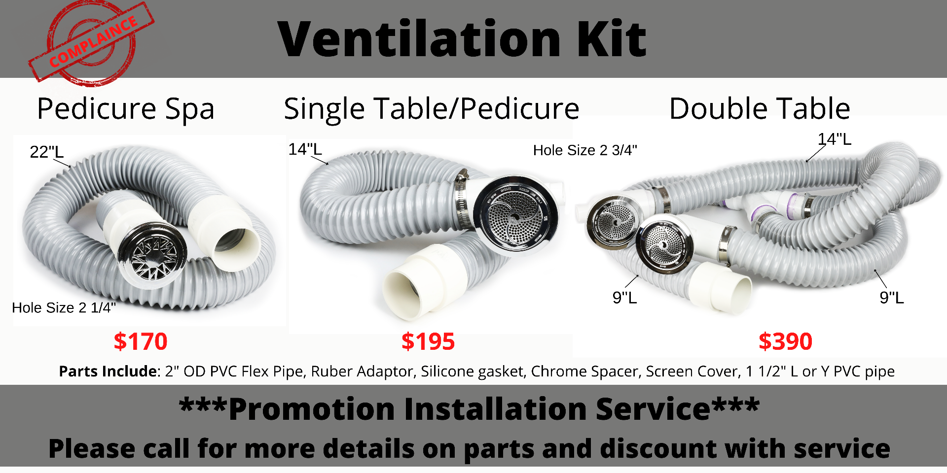 ventilation kit